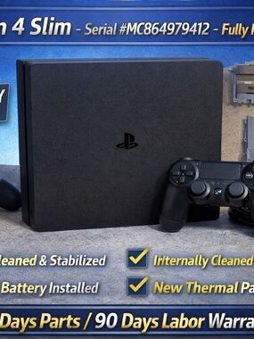 Sony PS4 Slim Renewed 48986